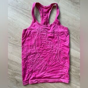 Lululemon Hot Pink Swiftly Tech Racerback